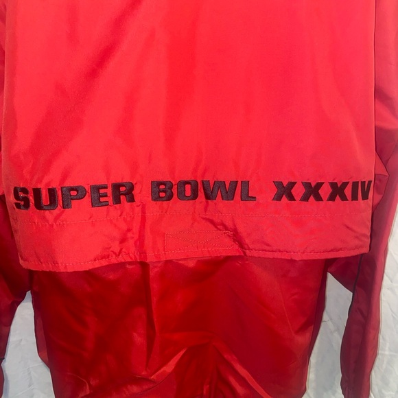 Puma Super Bowl XXXIV Coat Windbreaker Coca Cola Men's Size XL - Picture 4 of 5
